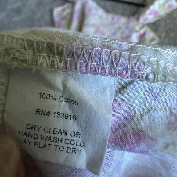 Show Me Your Mumu Floral Brenda Midi Dress XXL Cap Flounce Sleeve Flowy Pink - Picture 10 of 10